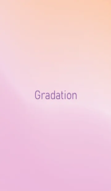 [LINE着せ替え] gradation-ORANGE&PINK-28の画像1