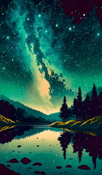 [LINE着せ替え] 穏やかな夜景の着せかえ/456の画像1