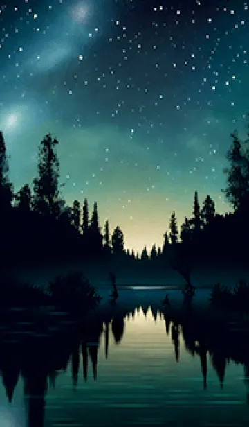 [LINE着せ替え] 穏やかな夜景の着せかえ/451の画像1