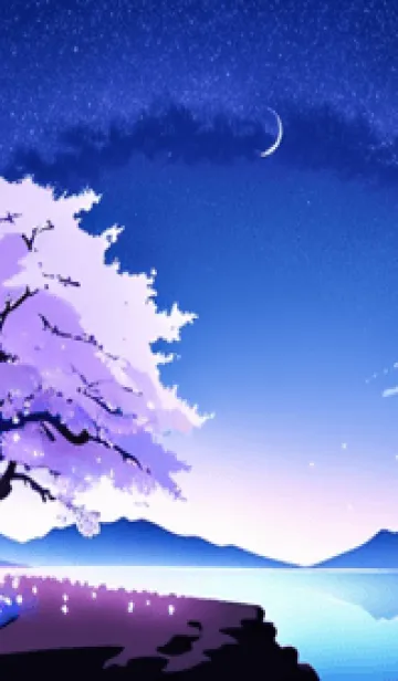 [LINE着せ替え] 冬のサクラ #CBWaE16。の画像1