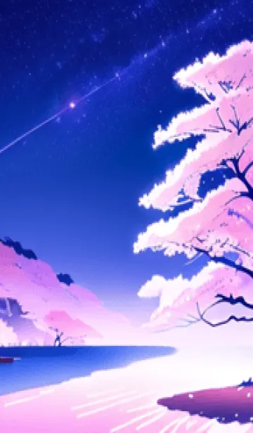 [LINE着せ替え] 冬のサクラ #CCHO017。の画像1