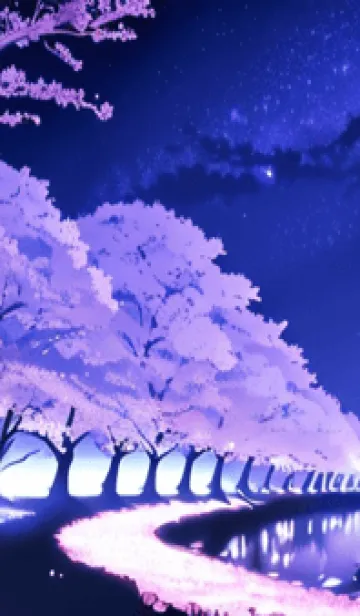 [LINE着せ替え] 冬のサクラ #CCHO018。の画像1