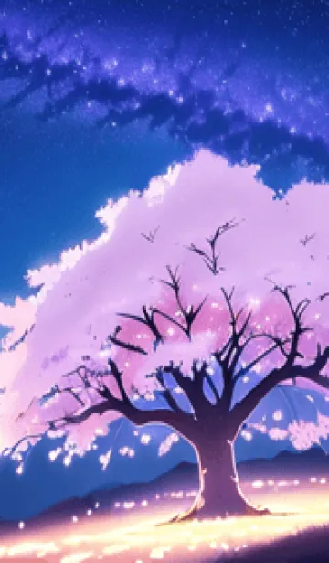 [LINE着せ替え] 冬のサクラ #CCHO013。の画像1