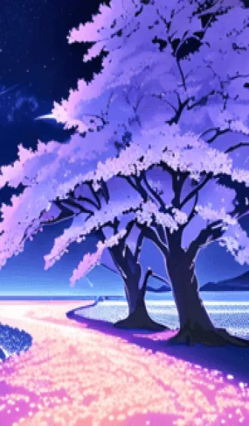 [LINE着せ替え] 冬のサクラ #CCHO01。の画像1