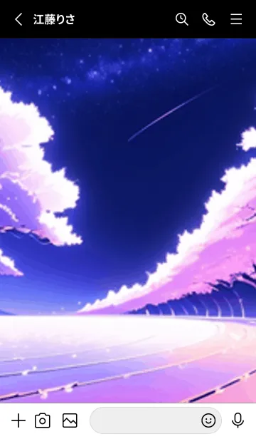 [LINE着せ替え] 冬のサクラ #CCHO015。の画像2