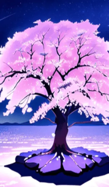 [LINE着せ替え] 冬のサクラ #CCHO010。の画像1