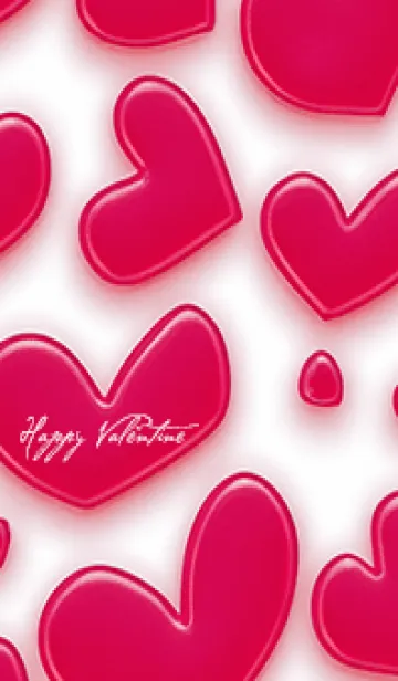 [LINE着せ替え] pink Happy Valentine's Day 02_1の画像1