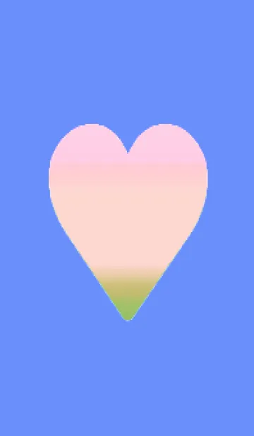 [LINE着せ替え] グラデーション ハート 83の画像1