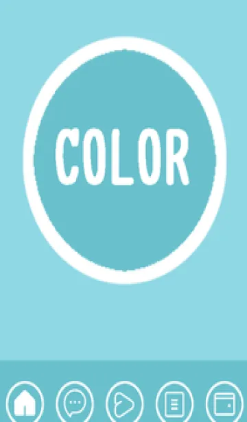 [LINE着せ替え] green color A106の画像1