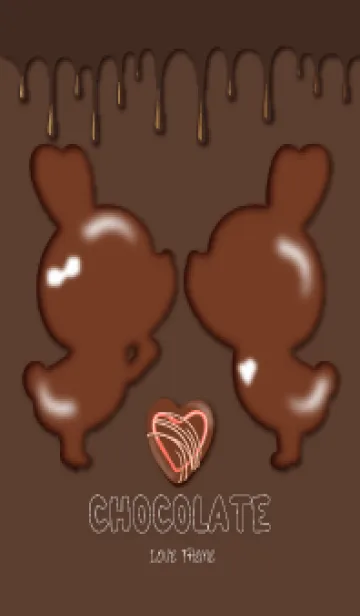 [LINE着せ替え] CHOCOLATE LOVE THEME 34の画像1