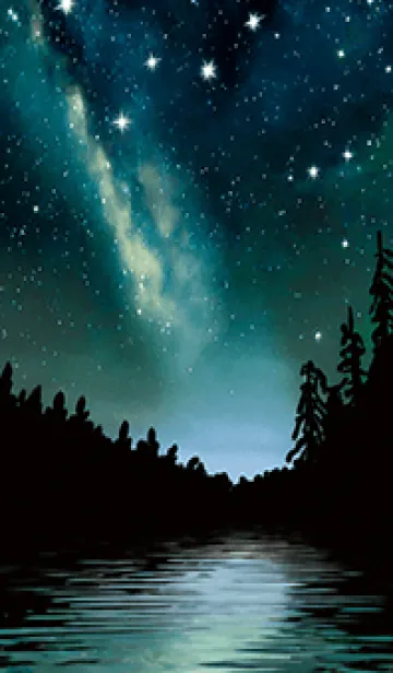 [LINE着せ替え] 穏やかな夜景の着せかえ/478の画像1