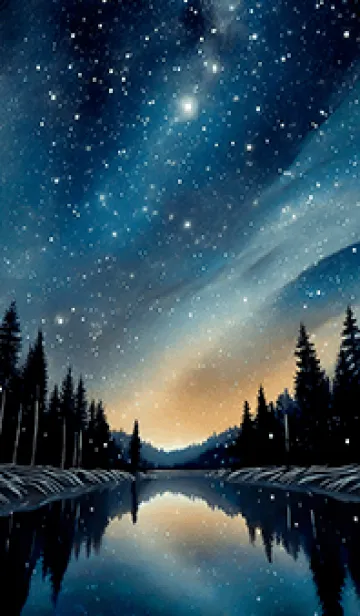 [LINE着せ替え] 穏やかな夜景の着せかえ/480の画像1