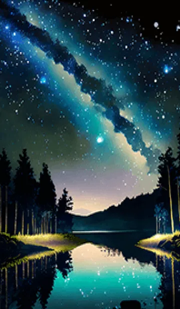 [LINE着せ替え] 穏やかな夜景の着せかえ/481の画像1