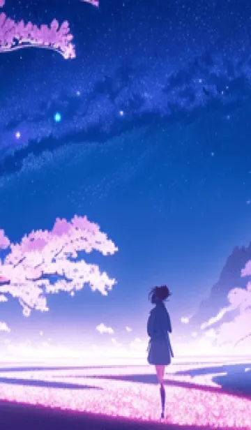 [LINE着せ替え] 冬のサクラ #CDHaL922。の画像1