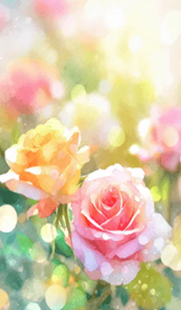 [LINE着せ替え] 薔薇(バラ)の花の着せかえ(R2428)の画像1