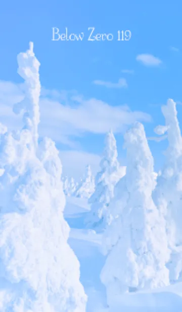 [LINE着せ替え] 白銀の世界 119の画像1