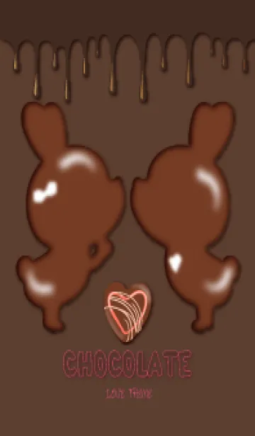 [LINE着せ替え] CHOCOLATE LOVE THEME 35の画像1