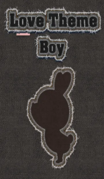 [LINE着せ替え] Rabbit and jeans fabric theme 69の画像1