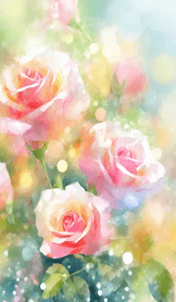 [LINE着せ替え] 薔薇(バラ)の花の着せかえ(R2447)の画像1