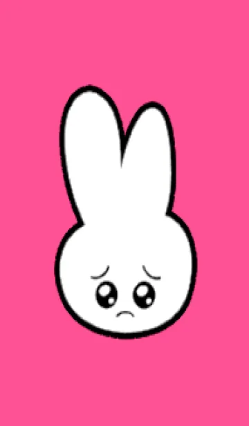 [LINE着せ替え] ぴえん うさぎ 175の画像1