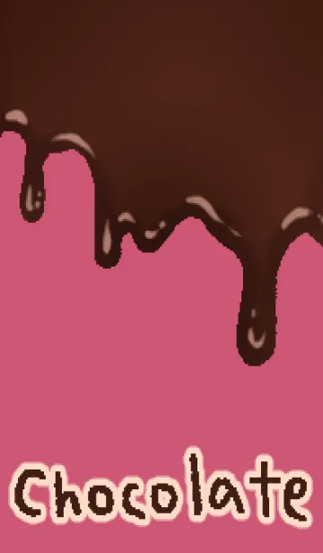 [LINE着せ替え] 溶けたチョコの画像1