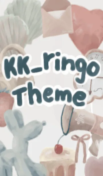 [LINE着せ替え] kk＿ringo Themeの画像1