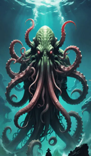 [LINE着せ替え] 浮世絵クトゥルフ 97の画像1