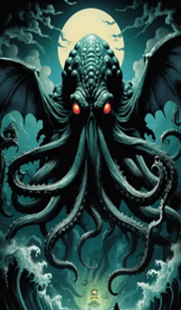 [LINE着せ替え] 浮世絵クトゥルフ 92の画像1