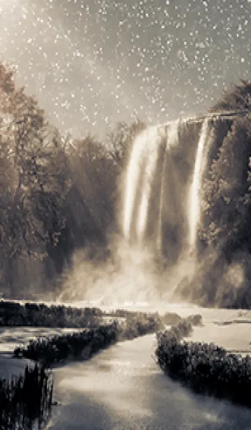 [LINE着せ替え] 優美な冬の風景の着せかえ(Winter-2390)の画像1