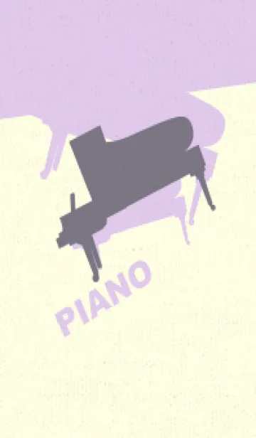 [LINE着せ替え] Piano CLR ライラックヘイズィの画像1