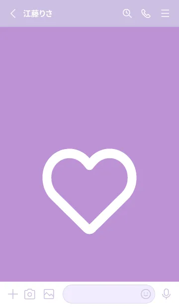 [LINE着せ替え] ハート アイコン 64の画像2