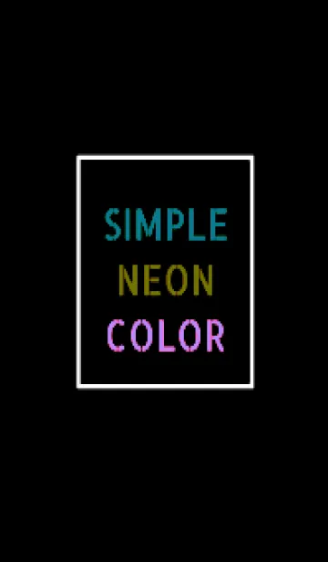 [LINE着せ替え] ネオン カラー アイコン 83の画像1