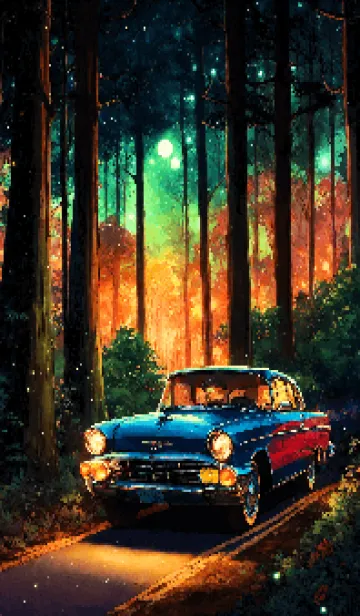 [LINE着せ替え] クラシックカー V.15の画像1