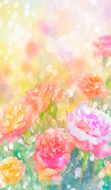 [LINE着せ替え] 薔薇(バラ)の花の着せかえ(R2453)の画像1