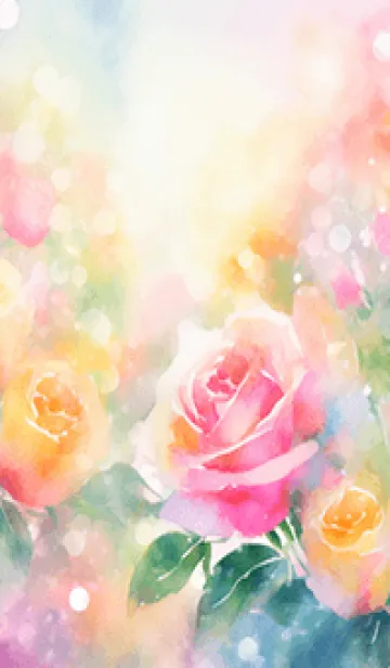 [LINE着せ替え] 薔薇(バラ)の花の着せかえ(R2455)の画像1