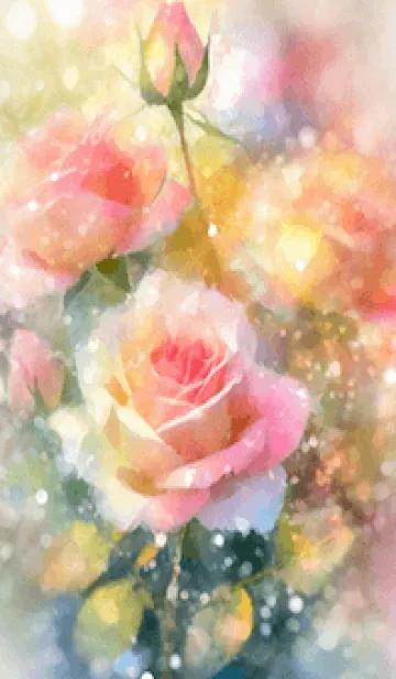 [LINE着せ替え] 薔薇(バラ)の花の着せかえ(R2456)の画像1