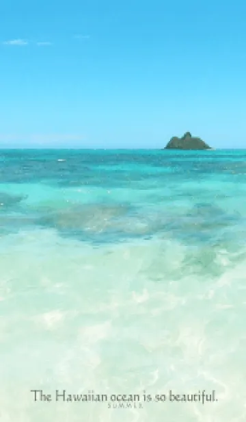 [LINE着せ替え] Hawaiian ocean is so beautiful-shell 26の画像1