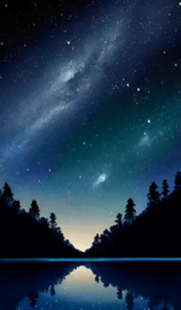 [LINE着せ替え] 穏やかな夜景の着せかえ/521の画像1