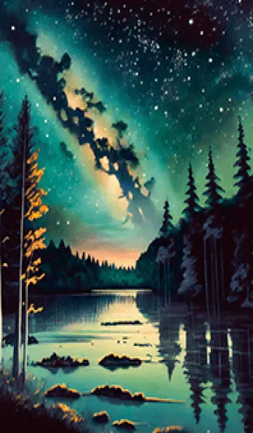 [LINE着せ替え] 穏やかな夜景の着せかえ/524の画像1