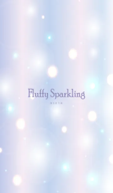 [LINE着せ替え] Fluffy-Sparkling PURPLE 3の画像1