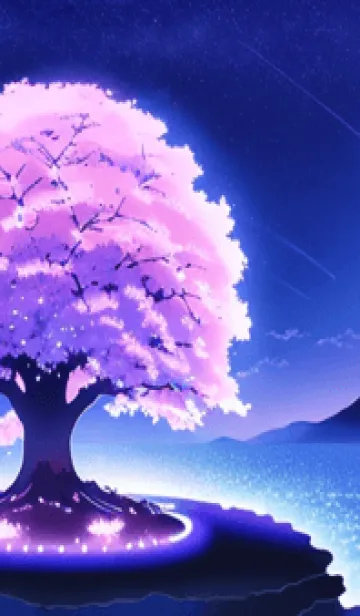 [LINE着せ替え] 冬のサクラ #CEVbA05。の画像1