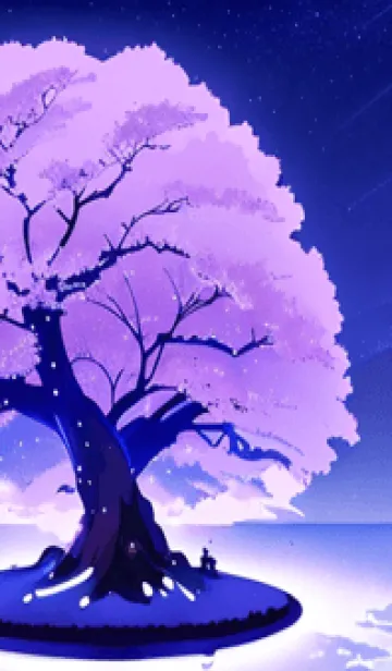 [LINE着せ替え] 冬のサクラ #CEVbA02。の画像1