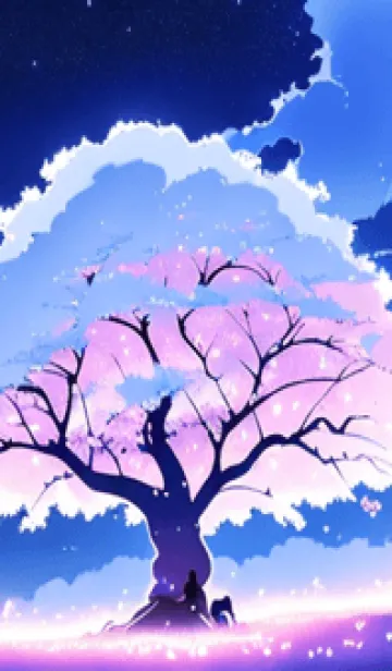 [LINE着せ替え] 冬のサクラ #CEVbA015。の画像1