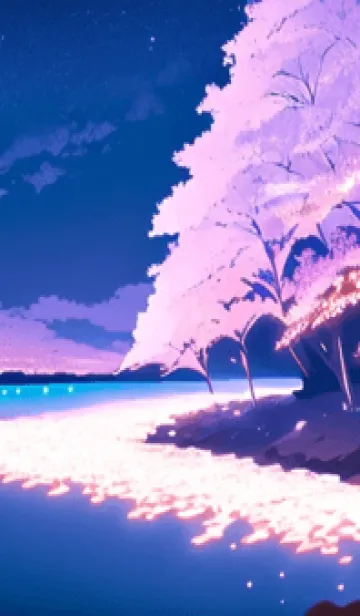 [LINE着せ替え] 冬のサクラ #CEVbA019。の画像1