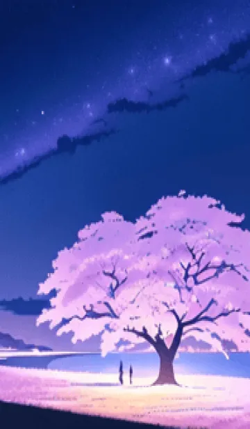 [LINE着せ替え] 冬のサクラ #CEVbA017。の画像1