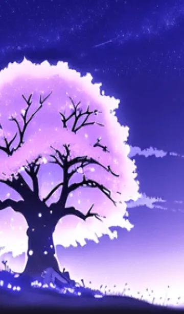 [LINE着せ替え] 冬のサクラ #CEVbA026。の画像1