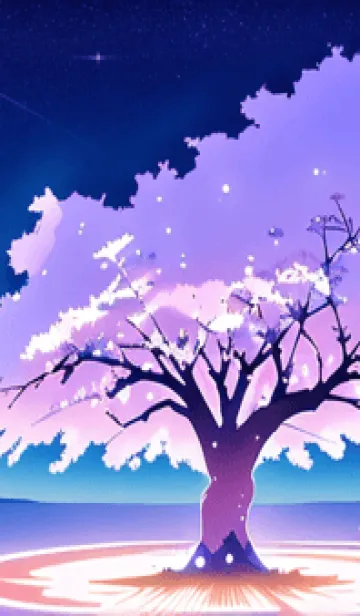 [LINE着せ替え] 冬のサクラ #CFHI04。の画像1