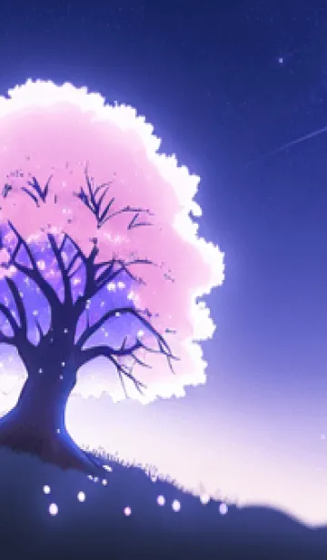 [LINE着せ替え] 冬のサクラ #CFHI09。の画像1