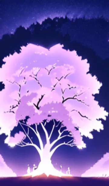 [LINE着せ替え] 冬のサクラ #CFHI023。の画像1