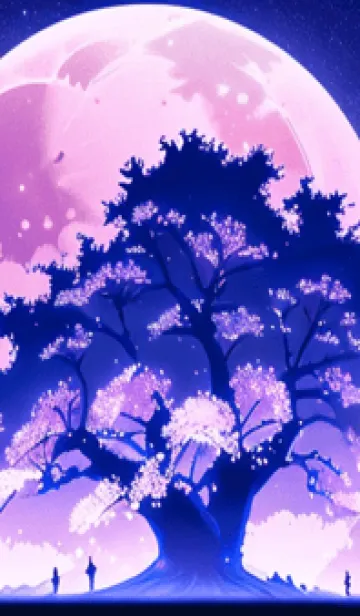 [LINE着せ替え] 冬のサクラ #CFHI019。の画像1